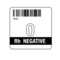 Nevs ISBT 128 O Rh Negative 2" x 2" BBC-9500 - alternate 1